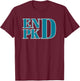 Polycystic Kidney Disease Awareness END PKD Fight T Shirt T-Shirt - T-Shirt | Maroon