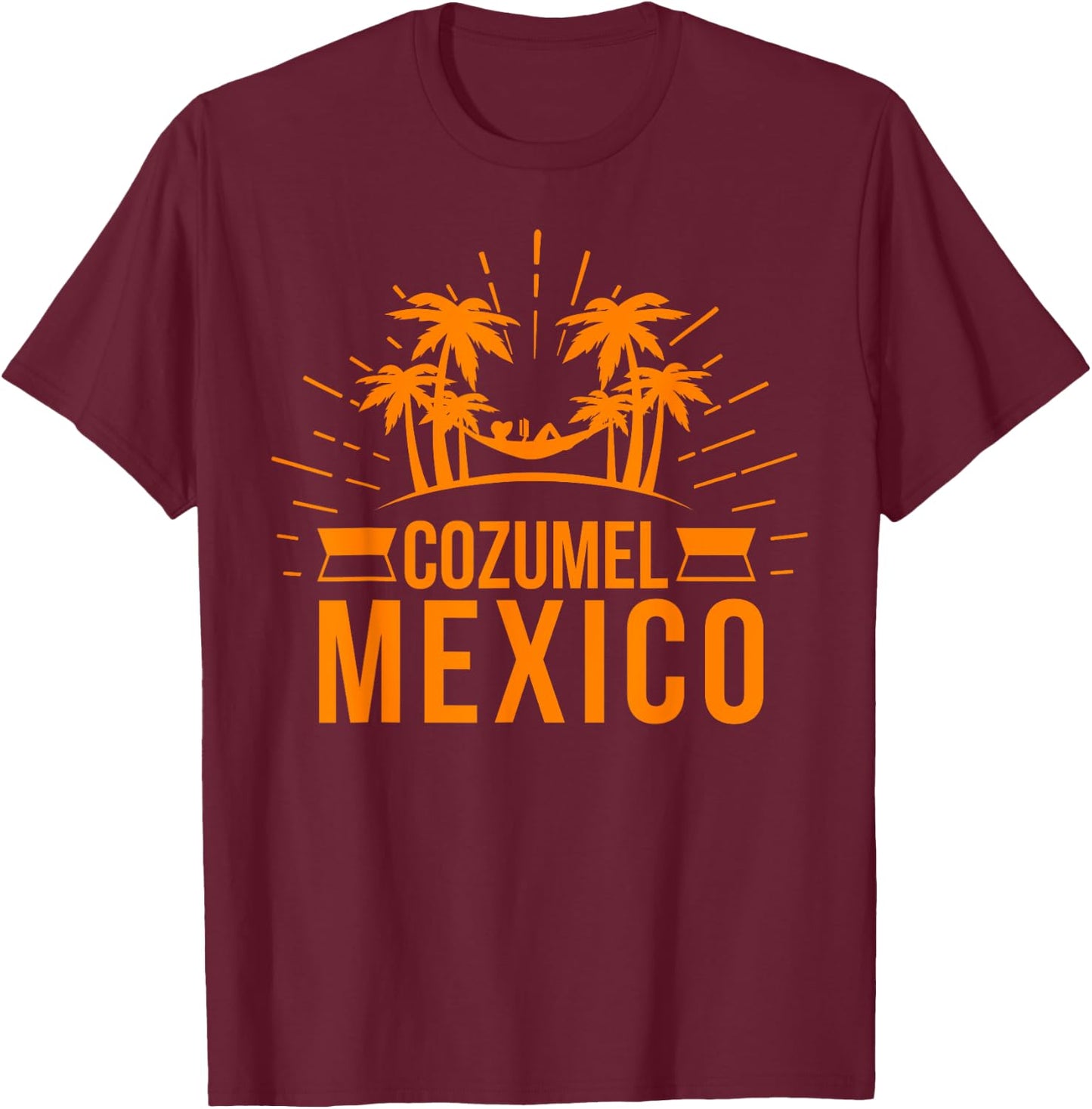 Cozumel Mexico Souvenir Gift Traveler Men/Women T-Shirt - T-Shirt | Maroon