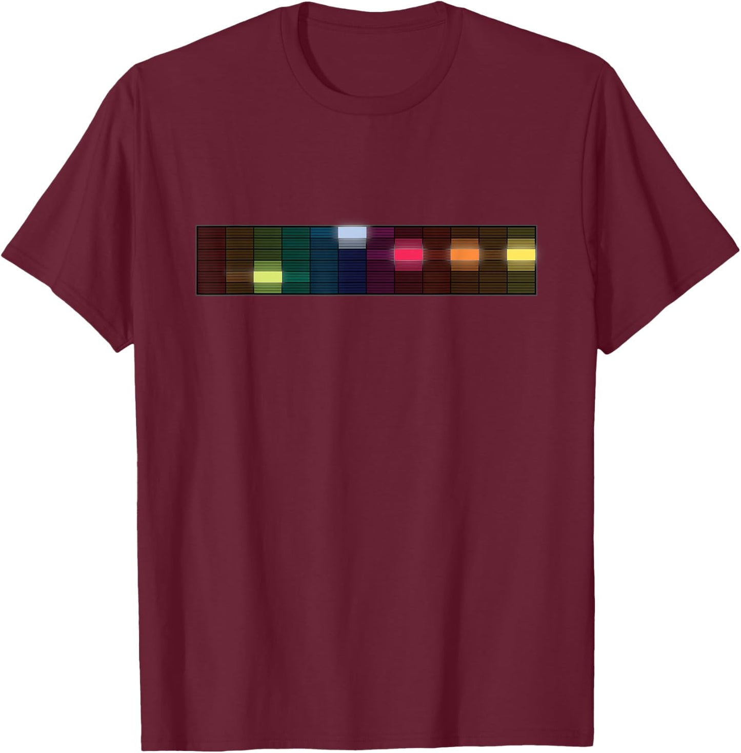 Play the five tones light board, have a close encounter. T-Shirt - T-Shirt | Maroon