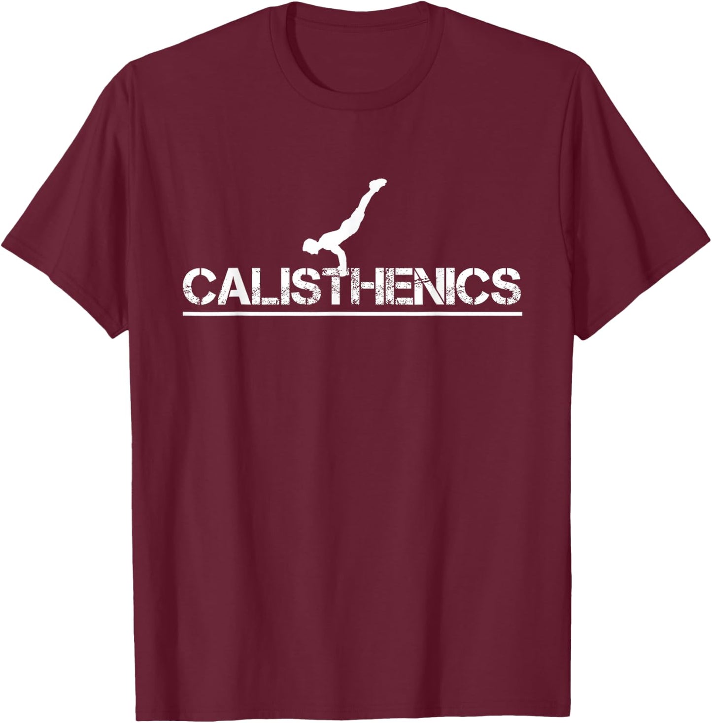 Calisthenics T-Shirt - T-Shirt | Maroon