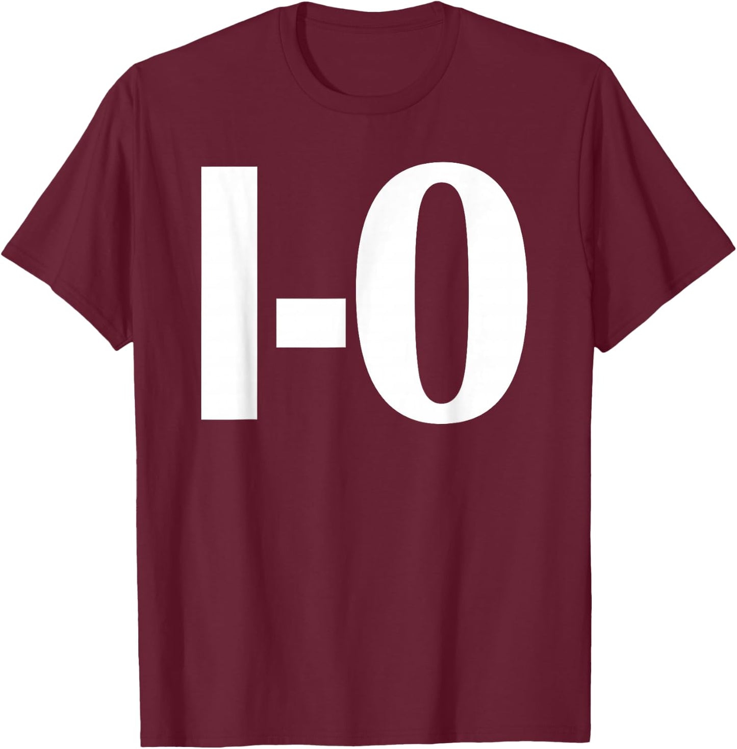 I-O Couples Matching Ohio Sports Football Funny Fun T-Shirt - T-Shirt | Maroon
