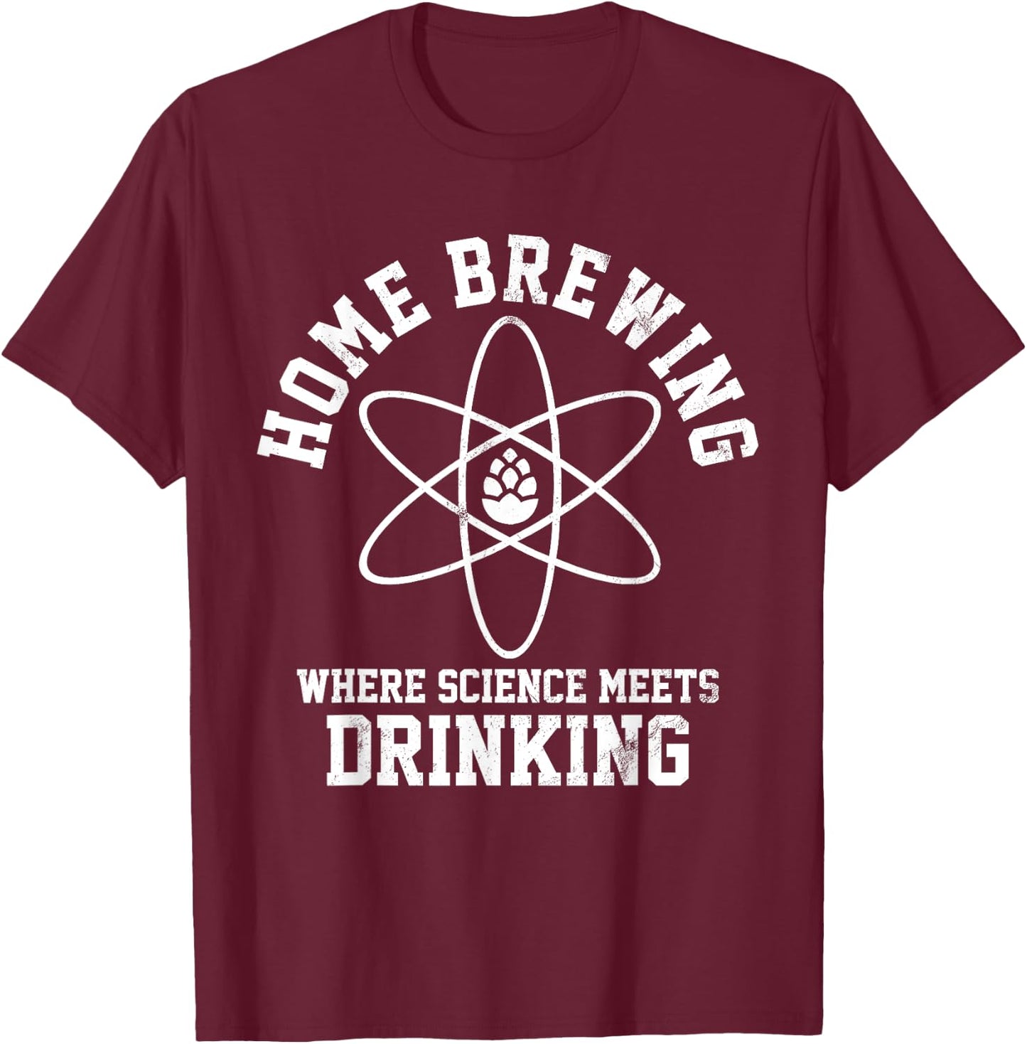Beer Brewer Hops Brewmaster Craft Beer T-Shirt - T-Shirt | Maroon