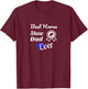 Best Horse Show Dad T Shirt For Equestrian Fathers T-Shirt - T-Shirt | Maroon