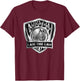 Team Zebra I Am The Law Referee Shirt Roller Derby Gifts T-Shirt - T-Shirt | Maroon
