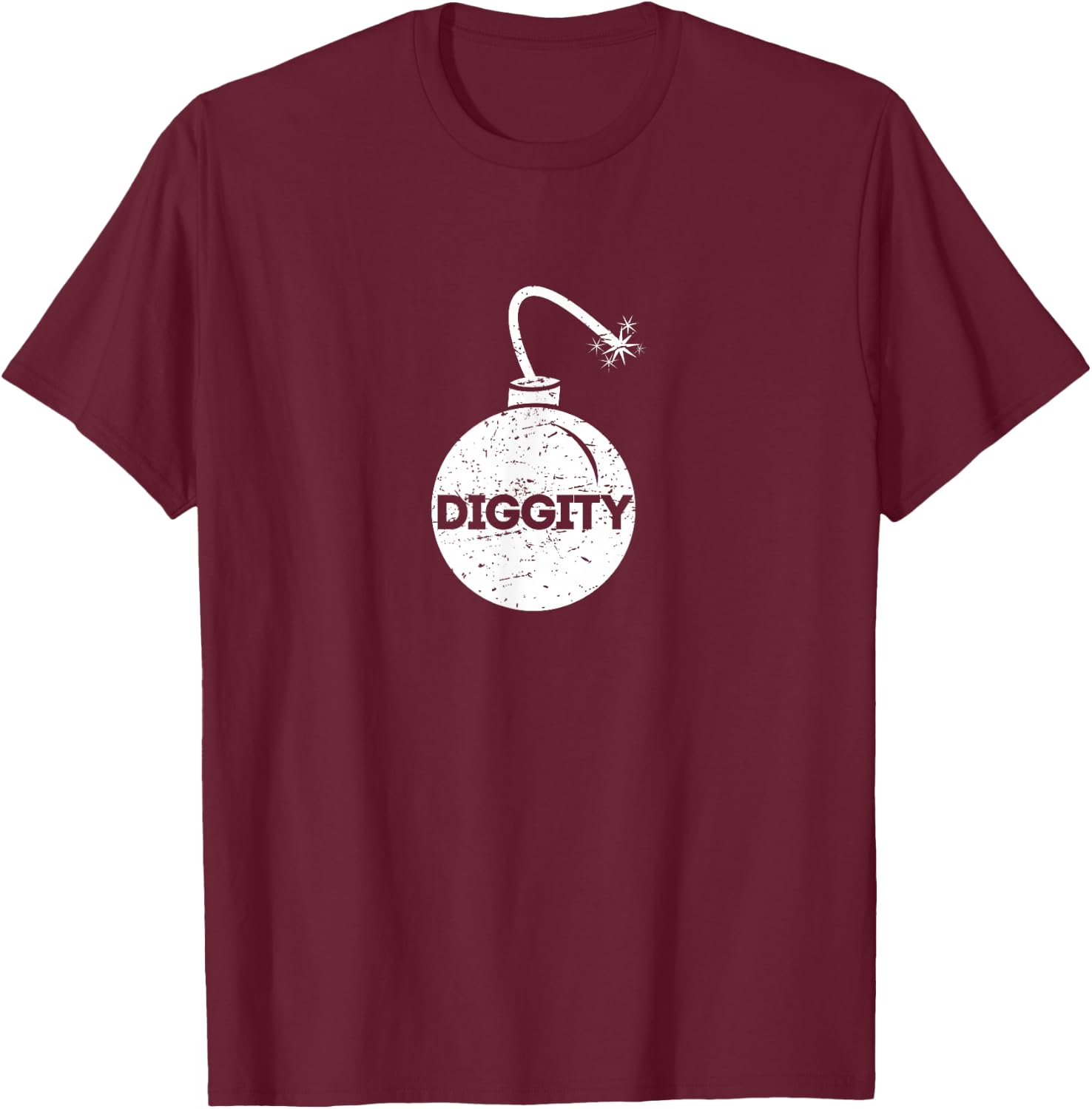 Bomb Diggity Funny and Cool T-Shirt - T-Shirt | Maroon