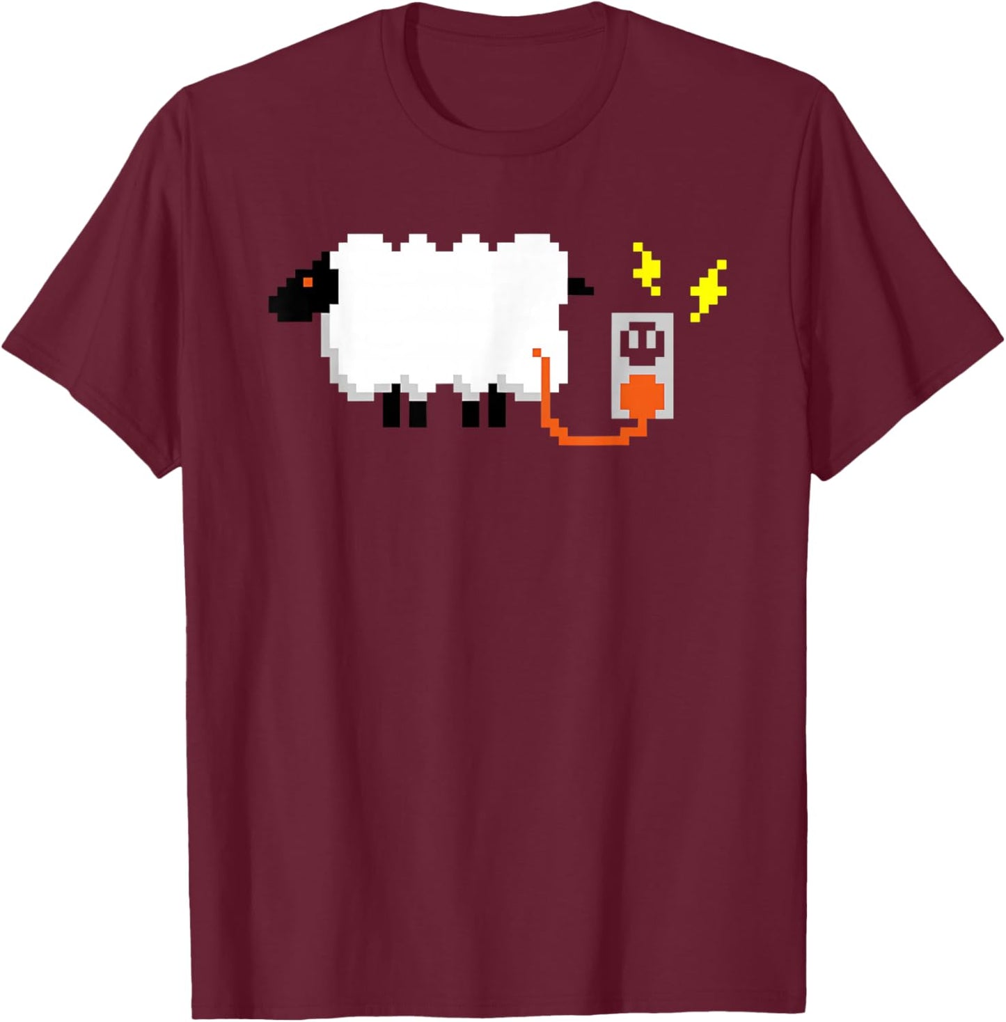 Electric Sheep Women T-Shirt - T-Shirt | Maroon