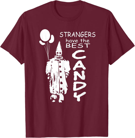 Clown Vintage Style Creepy Halloween Shirt T-Shirt - T-Shirt | Maroon