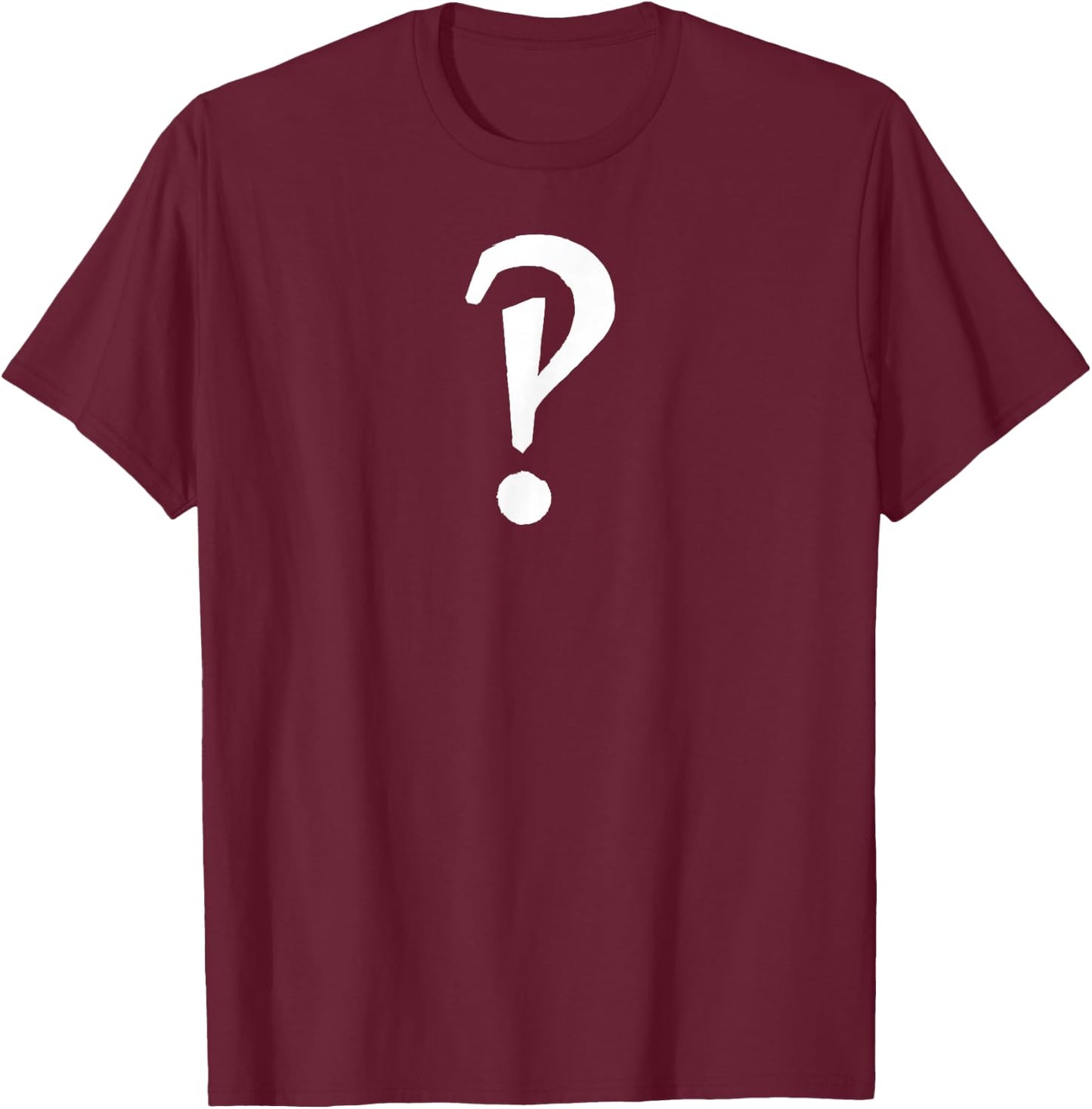Interrobang T-Shirt - T-Shirt | Maroon