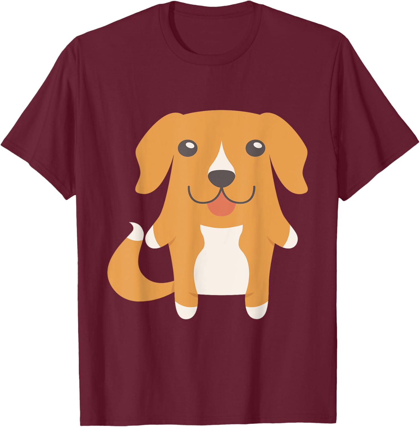 Nova Scotia Duck Tolling Retriever Toller Shirt T-Shirt - T-Shirt | Maroon