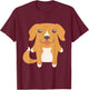 Nova Scotia Duck Tolling Retriever Toller Shirt T-Shirt - T-Shirt | Maroon