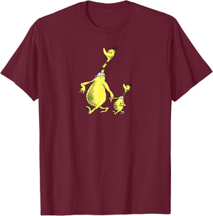 Dr. Seuss Sneetches Strut T-Shirt - T-Shirt | Maroon