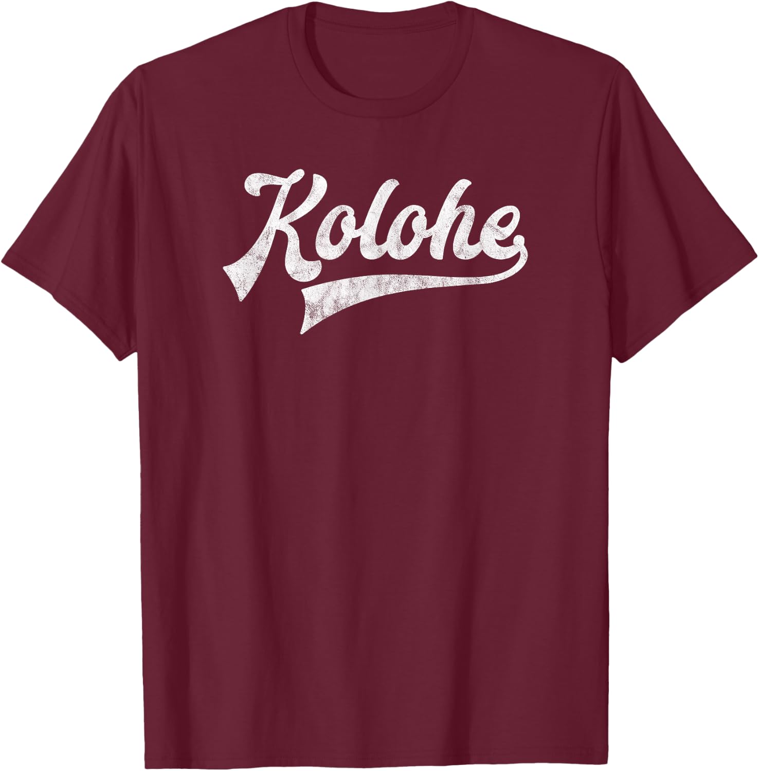 Hawaiian Kolohe Rascal T-Shirt - T-Shirt | Maroon