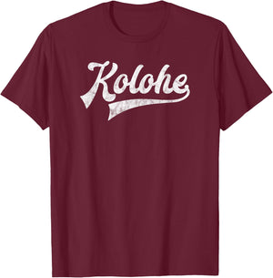 Hawaiian Kolohe Rascal T-Shirt - T-Shirt | Maroon