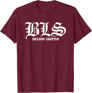 Black Label Society Ireland Chapter T-Shirt - T-Shirt | Maroon