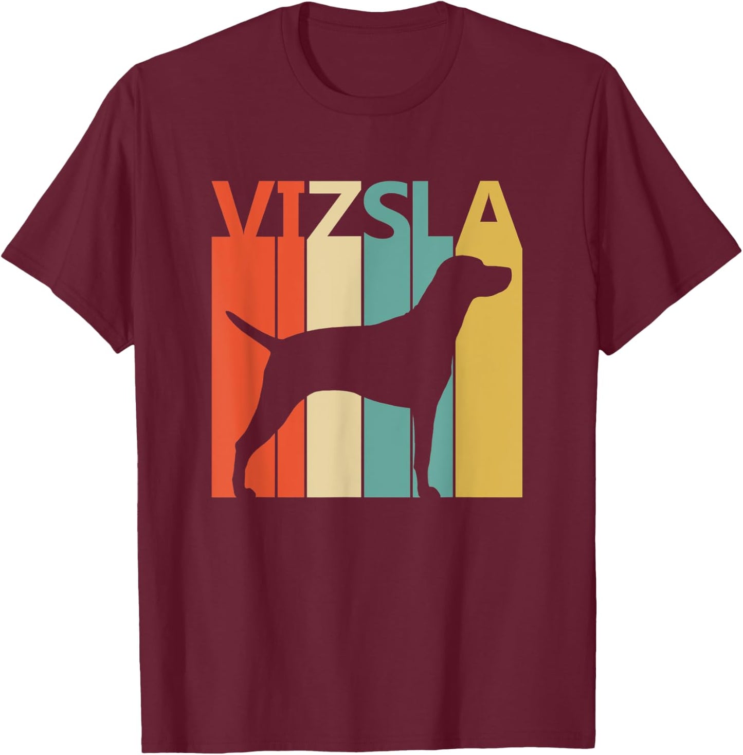 Vizsla Gift Dog Dad or Dog Mom Women Kids T-Shirt - T-Shirt | Maroon