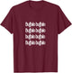 Funny Buffalo Buffalo Buffalo Shirt T-Shirt - T-Shirt | Maroon