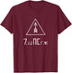 Mosin Nagant White Izhevsk Triangle 7.62x54R Pro Gun T Shirt T-Shirt - T-Shirt | Maroon