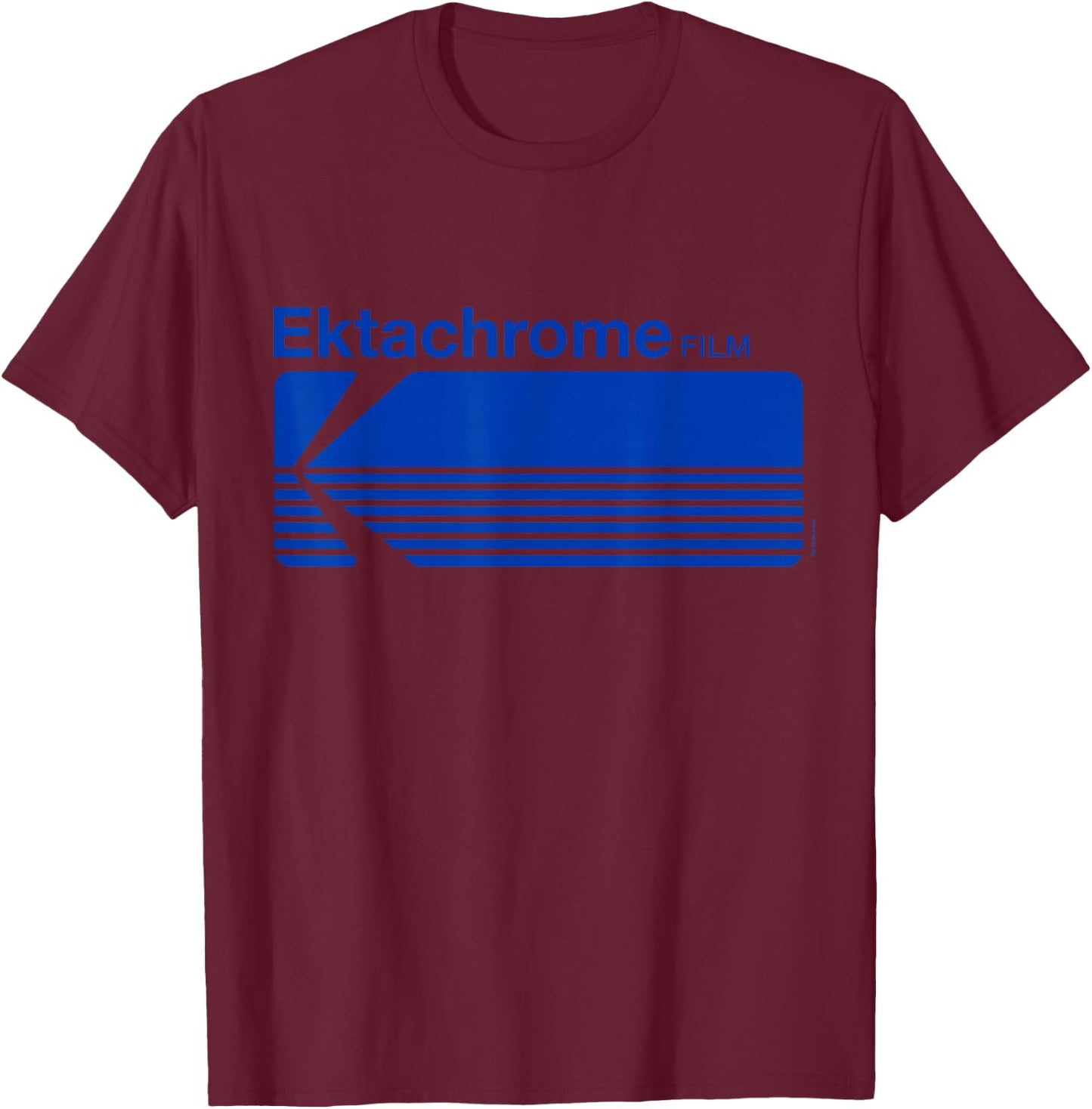 Ektachrome Film Vintage Logo T-Shirt - T-Shirt | Maroon
