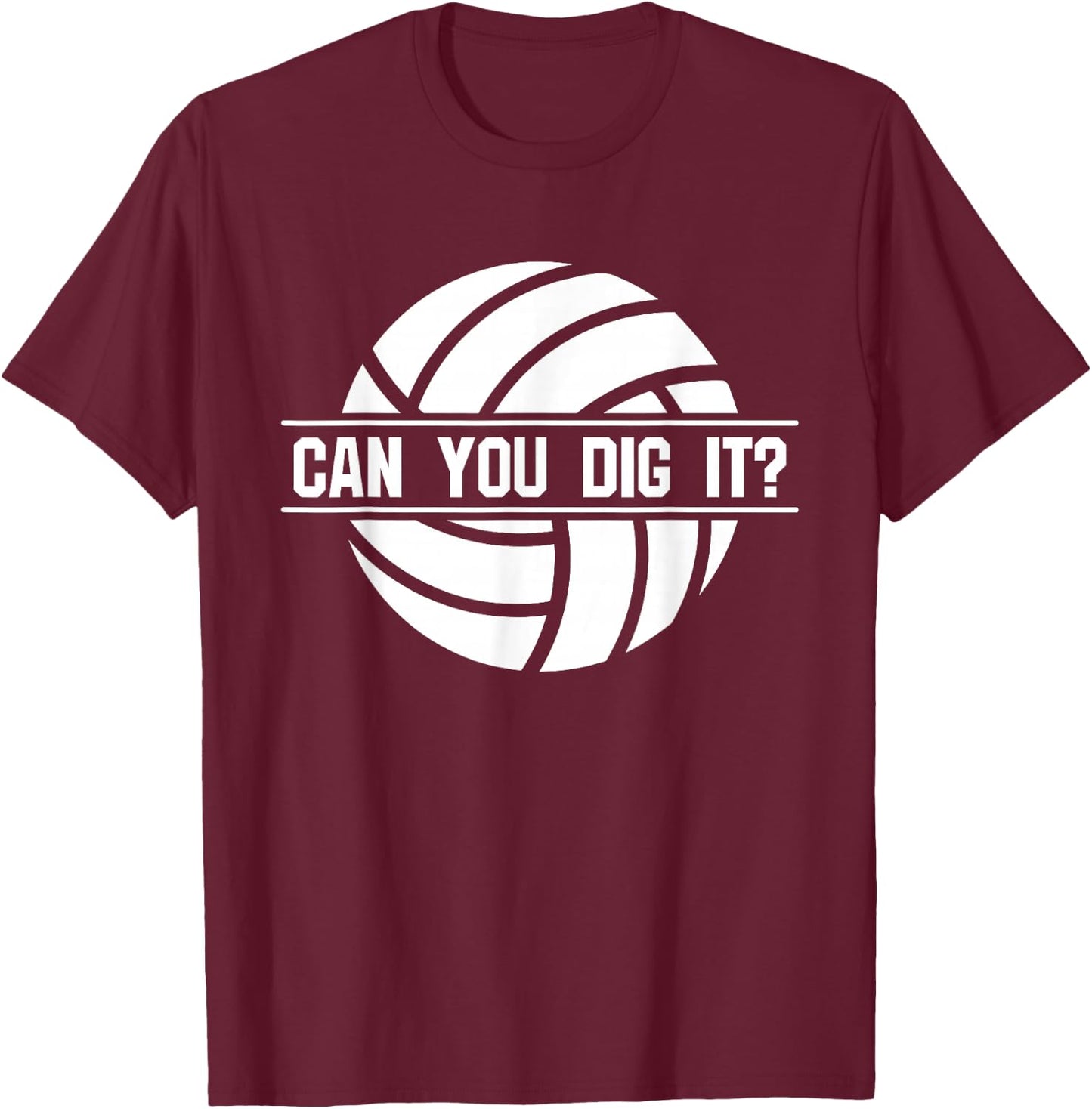 Funny Volleyball Libero Team Player Coach T-Shirt - T-Shirt | Maroon