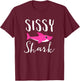 Sissy Shark T-Shirt - T-Shirt | Maroon