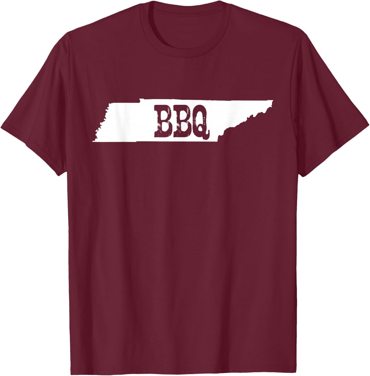 Official Tennessee BBQ - Barbecue Shirt Tennessee T-Shirt - T-Shirt | Maroon