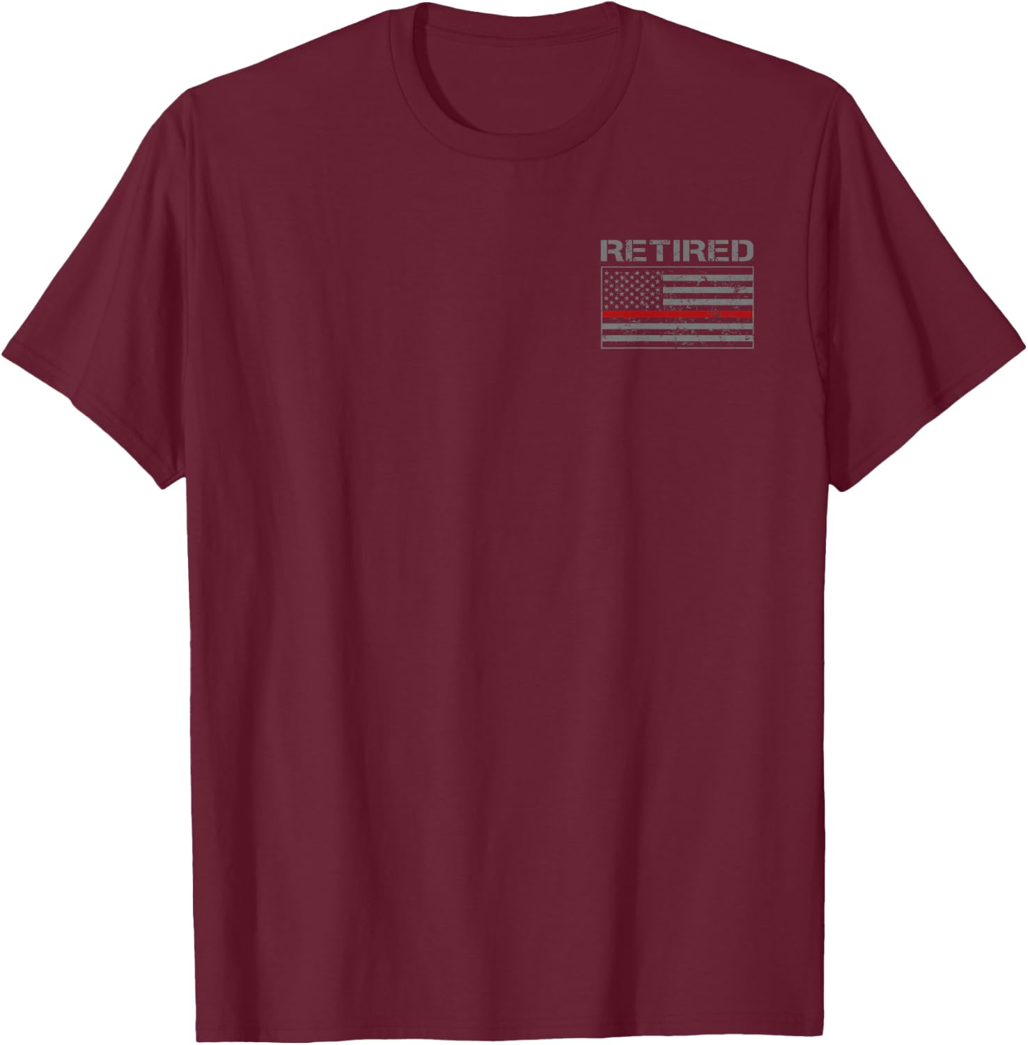 Retired Firefighter Gifts Firefighter Retirement Gifts T-Shirt - T-Shirt | Maroon