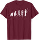 Juggling Evolution Funny Juggle Juggler Gift Shirt T-Shirt - T-Shirt | Maroon