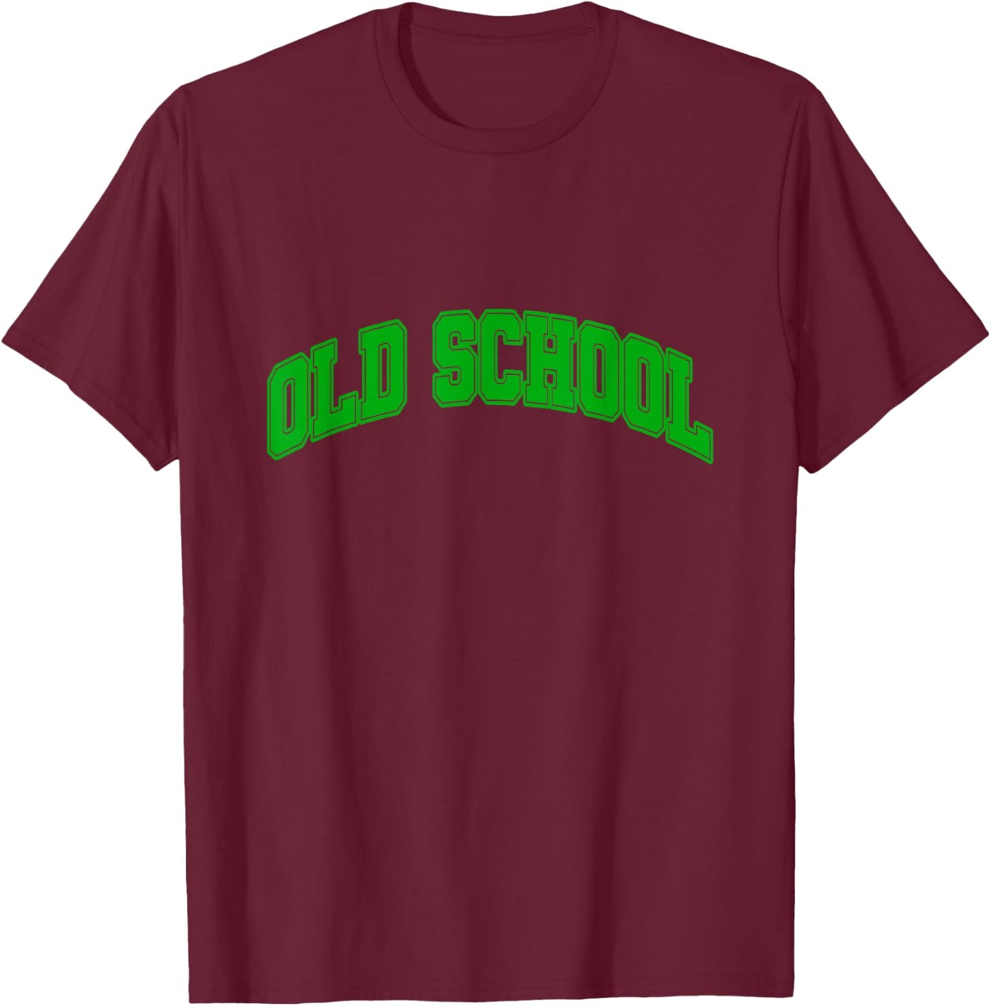 Kelly Green Graphic Old School Kelly Green Graphic T-Shirt - T-Shirt | Maroon