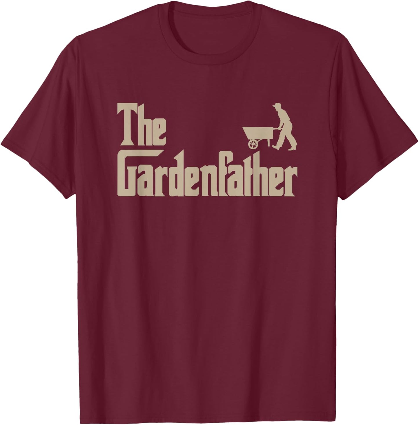 Best Gardening Father Gifts The Gardenfather Men T-Shirt - T-Shirt | Maroon