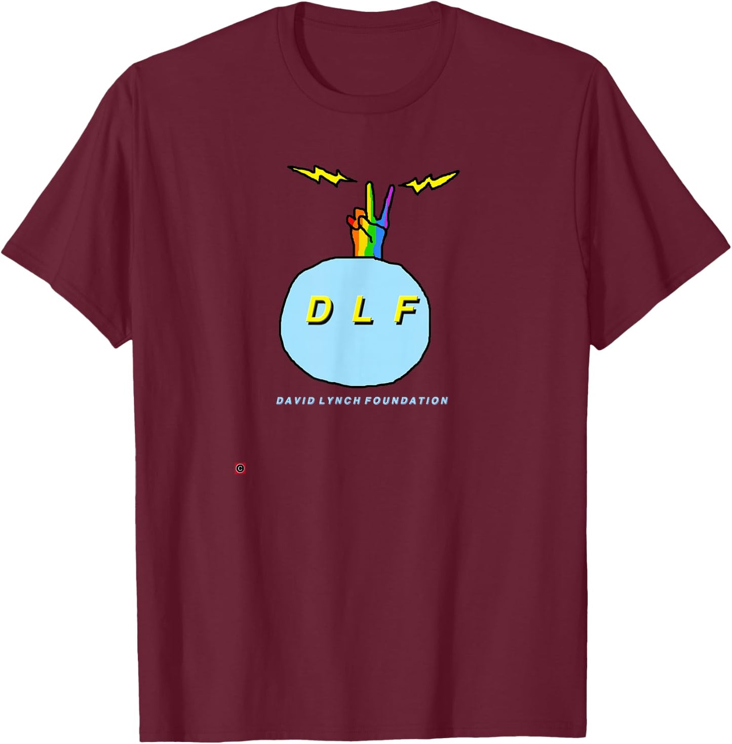 Studio: David Lynch Dlf T-Shirt - T-Shirt | Maroon