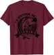 I´d Rather Be FIshing Funny Quote For Fisherman T-Shirt - T-Shirt | Maroon