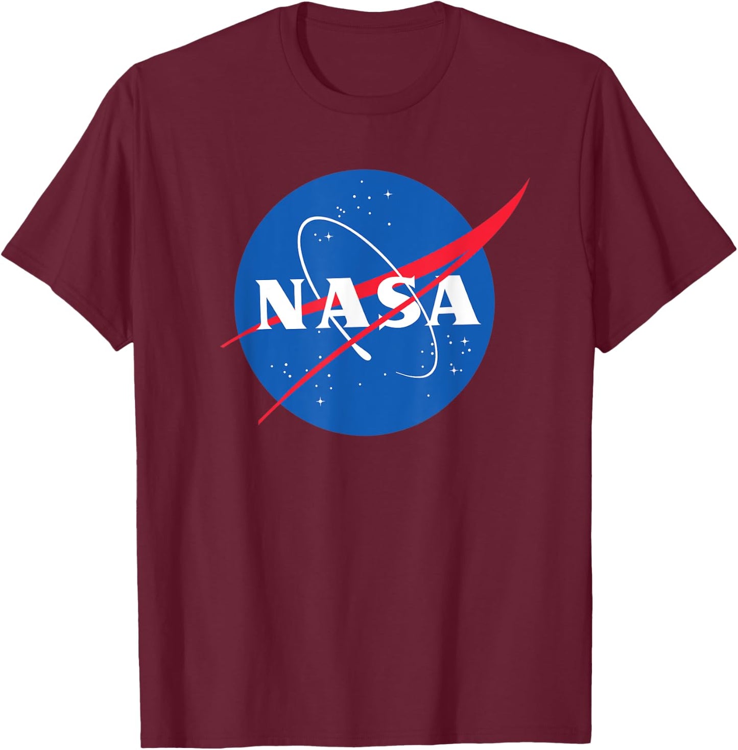 Classic NASA Logo T-Shirt - T-Shirt | Maroon