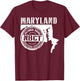 Maryland National Board Certified Teacher NBCT T-Shirt - T-Shirt | Maroon