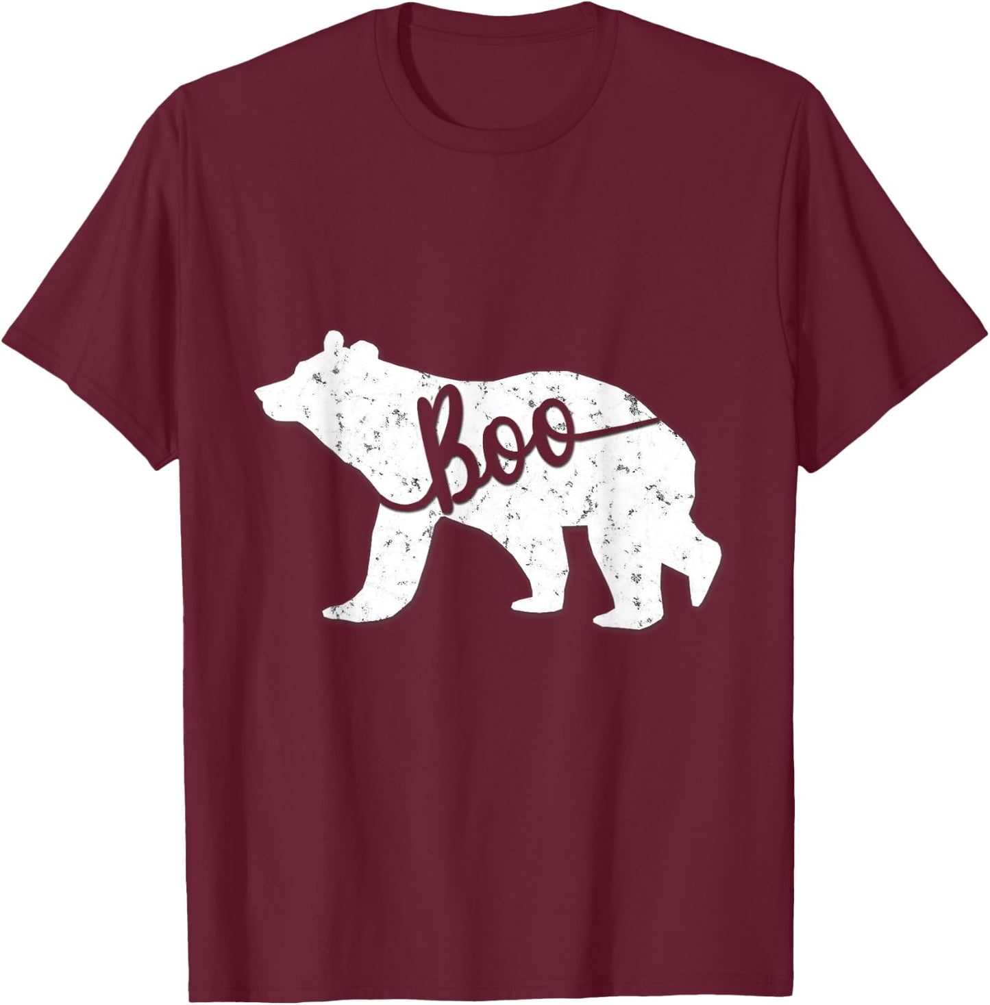 Funny Boo Bear Nickname Matching Shirt T-Shirt - T-Shirt | Maroon