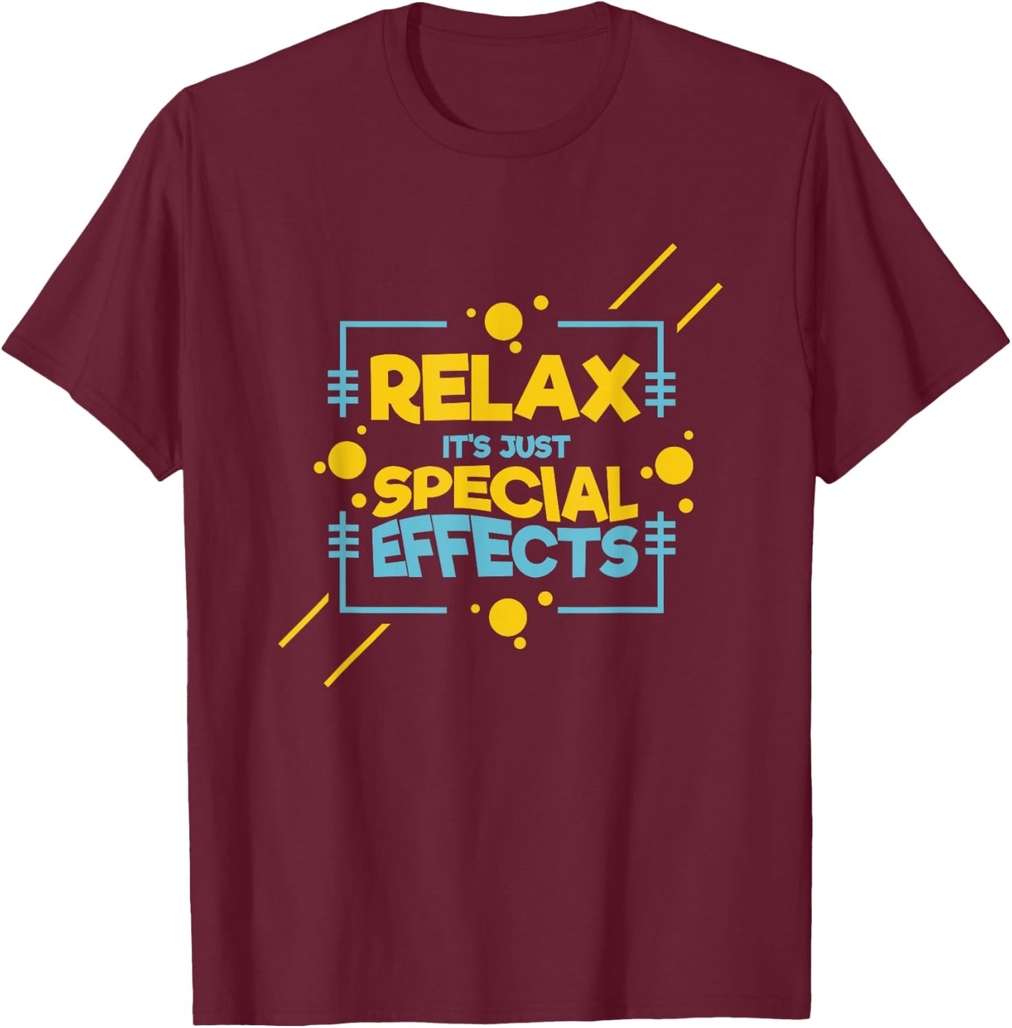 Special FX Effects Make-up Artist Specialist T-Shirt - T-Shirt | Maroon