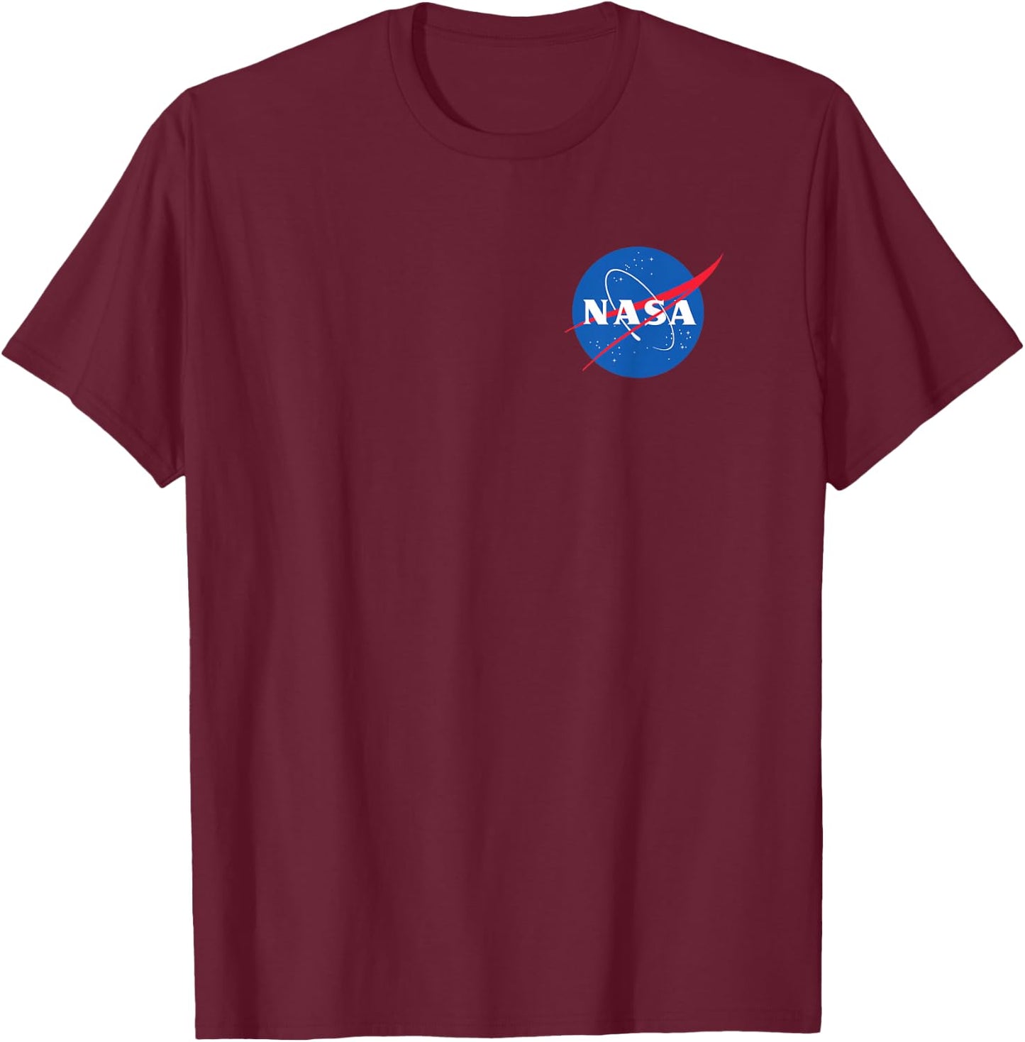 Artemis Exploration Mission 1 NASA front and back T-Shirt - T-Shirt | Maroon