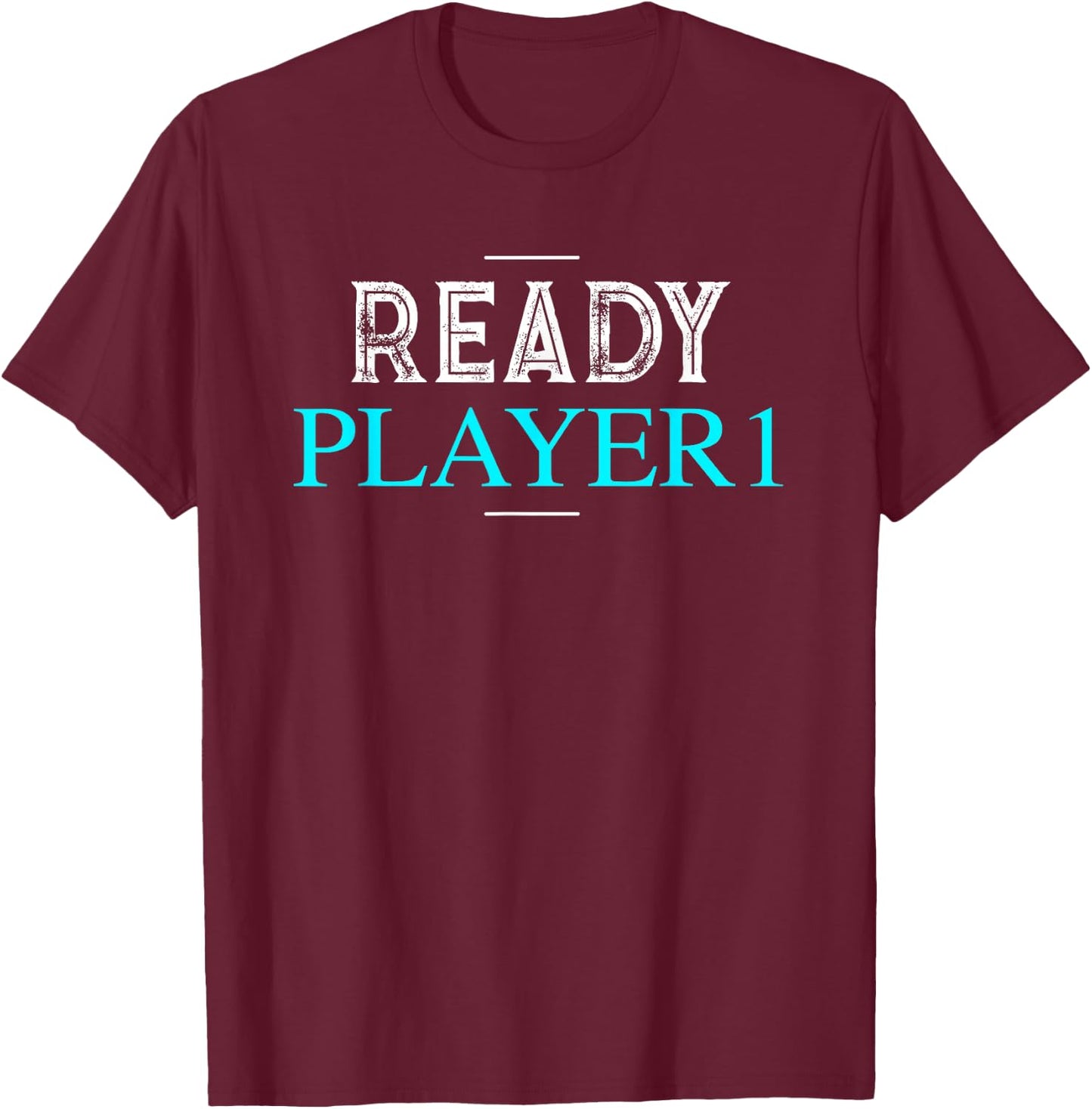 Ready Player 1 T-Shirt - T-Shirt | Maroon