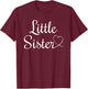 Cool Little Sister T-Shirt - T-Shirt | Maroon