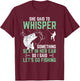 Funny Fishing Gift With Saying Fisherman Adult Humor T-Shirt - T-Shirt | Maroon