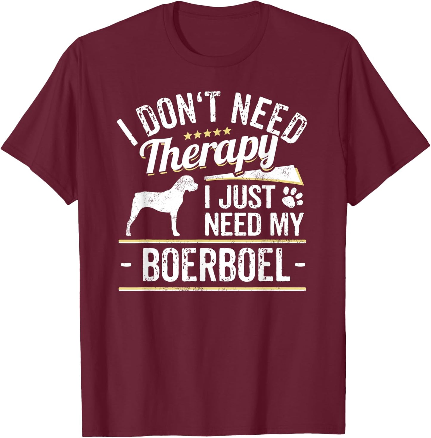 Boerboel T-Shirt - T-Shirt | Maroon