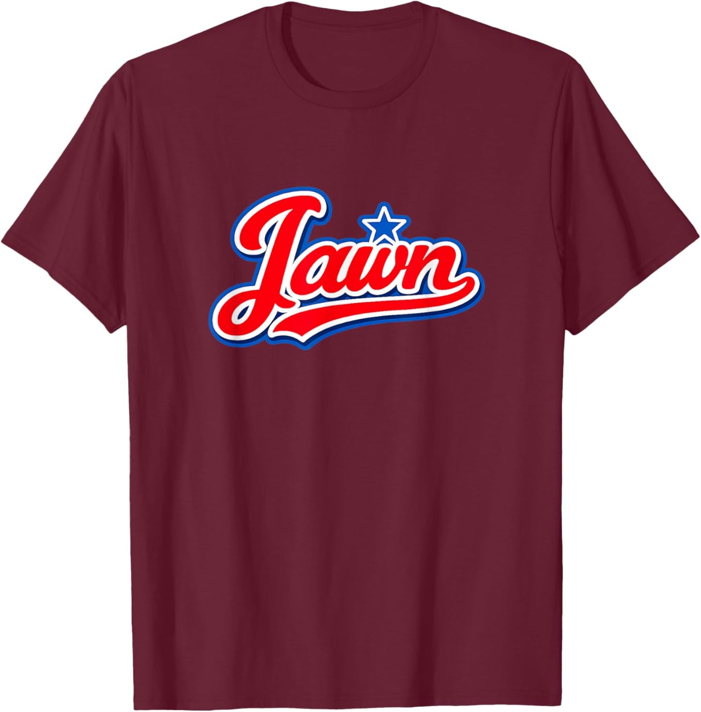 Jawn Philly Slang Shirt – Classic Philadelphia T-Shirt - T-Shirt | Maroon