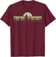 Forest Trees Nature Outdoors Women Men Retro Vintage Graphic T-Shirt - T-Shirt | Maroon