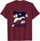 Kids Georgia Tech Yellow Jackets Kids Football Player Gray T-Shirt - T-Shirt | Maroon