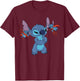 Lilo & Stitch - All Bad T-Shirt - T-Shirt | Maroon