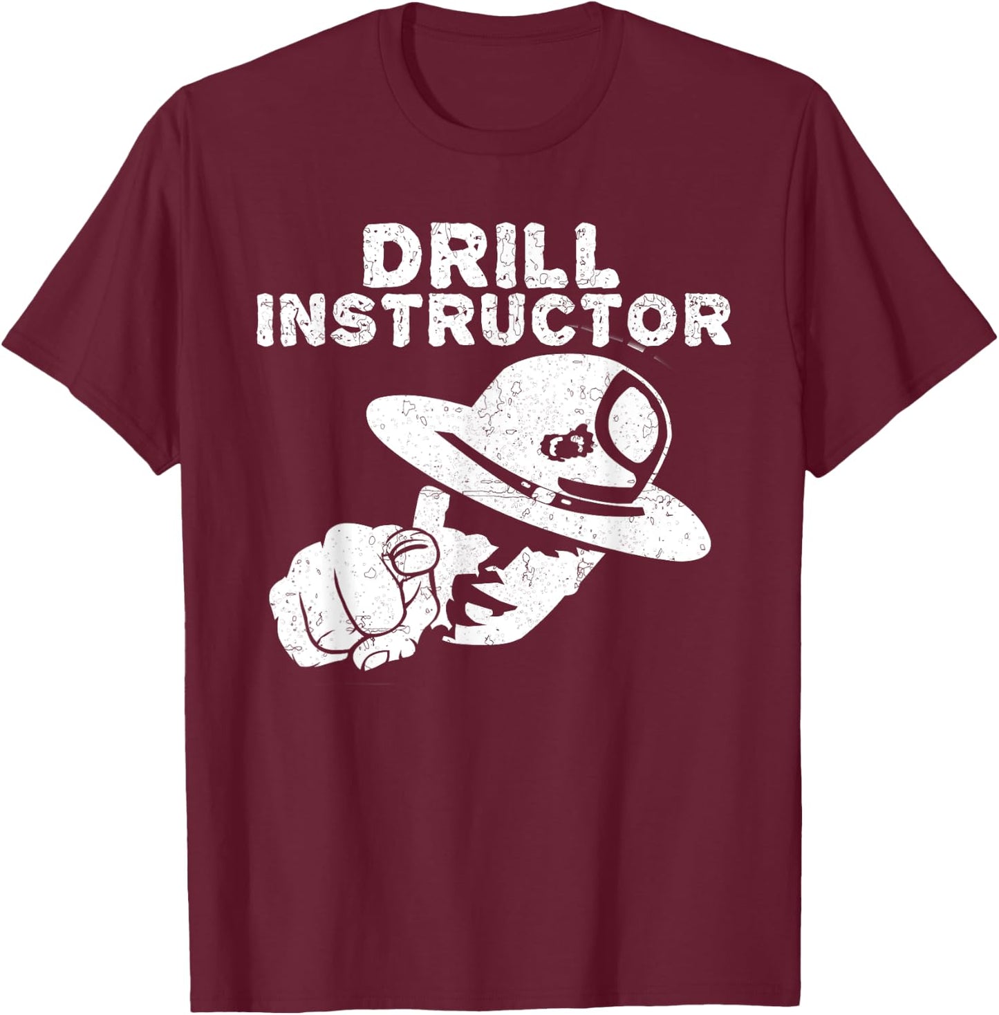 Drill Instructor Shirts for 8511s T-Shirt - T-Shirt | Maroon