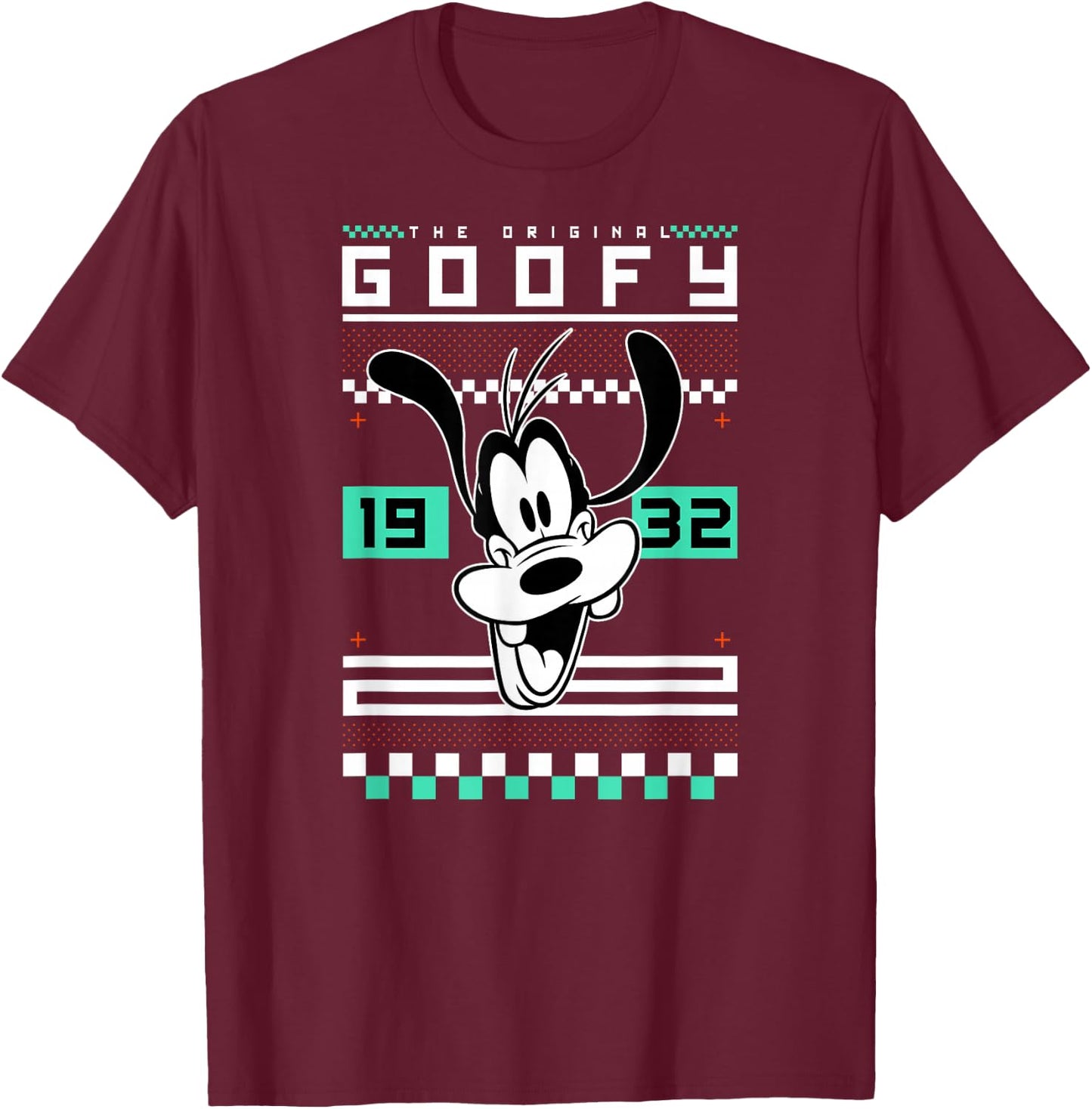 Disney - Original Goofy T-Shirt - T-Shirt | Maroon