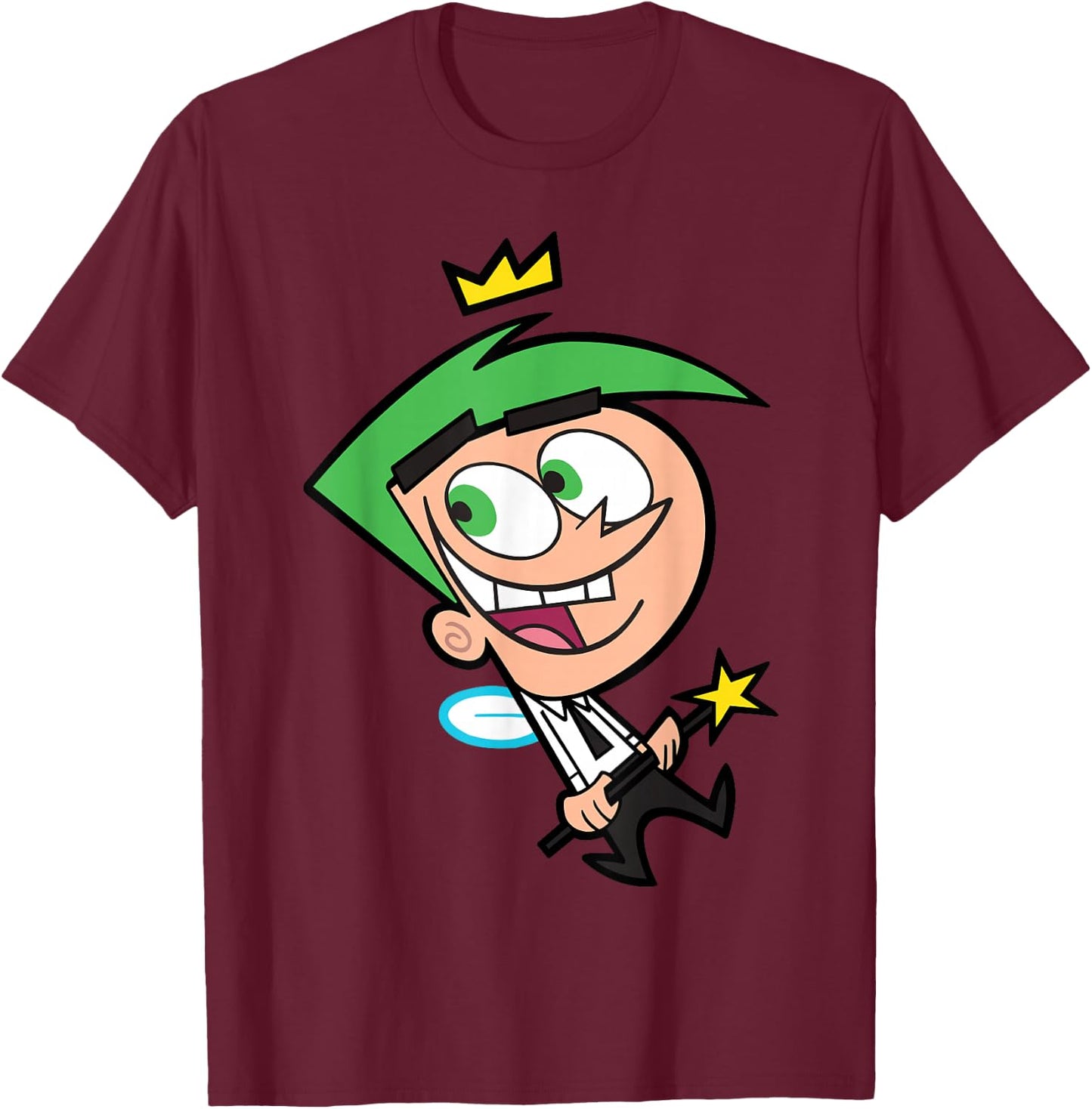 Nickelodeon The Fairly OddParents Cosmo Graphic T-Shirt - T-Shirt | Maroon