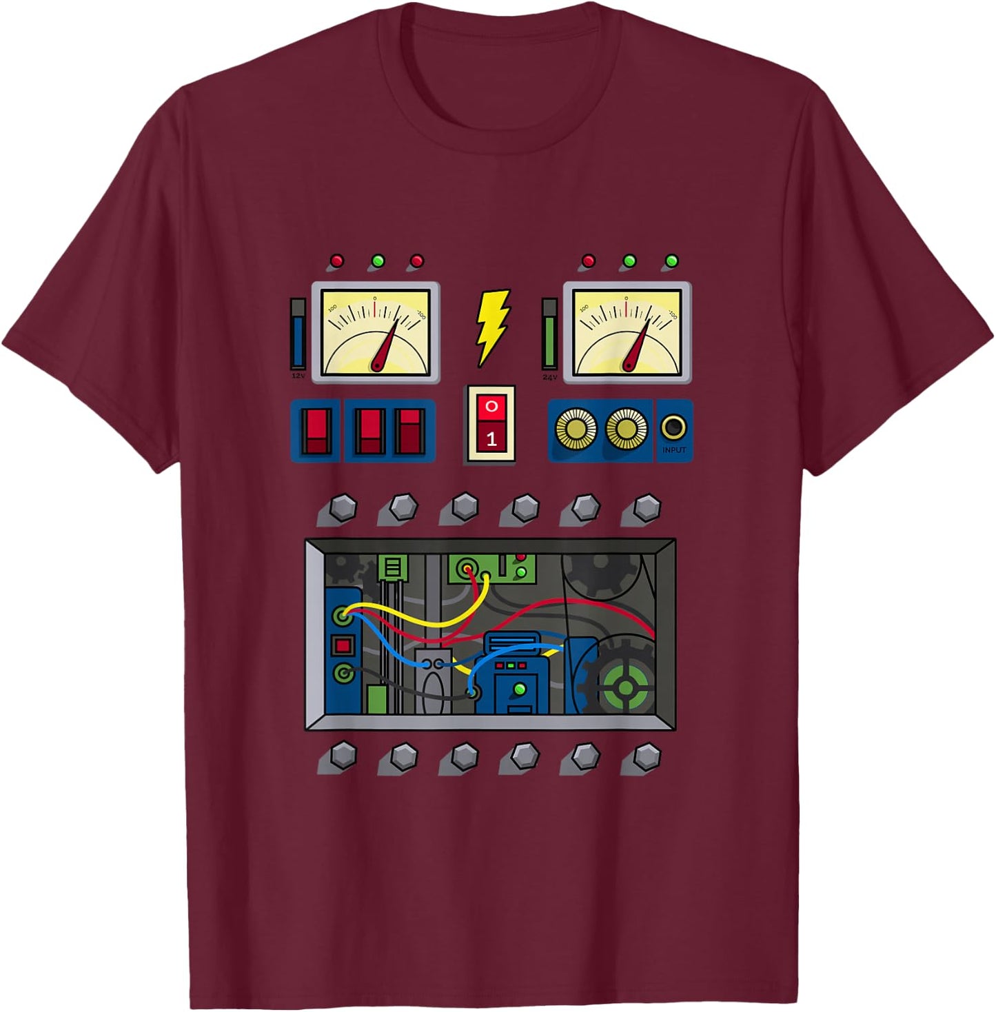 I Love Robot Gift All Ages Robotic Kids Girls Boys Robot T-Shirt - T-Shirt | Maroon