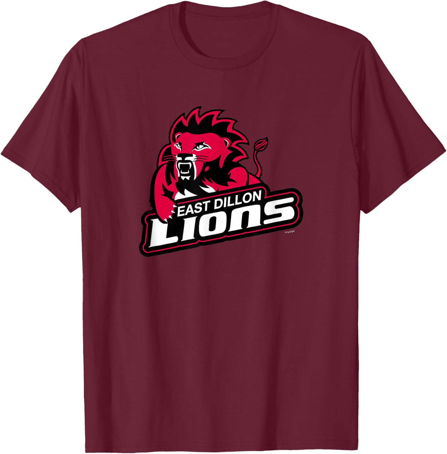 Friday Night Lights East Dillon T-Shirt - T-Shirt | Maroon