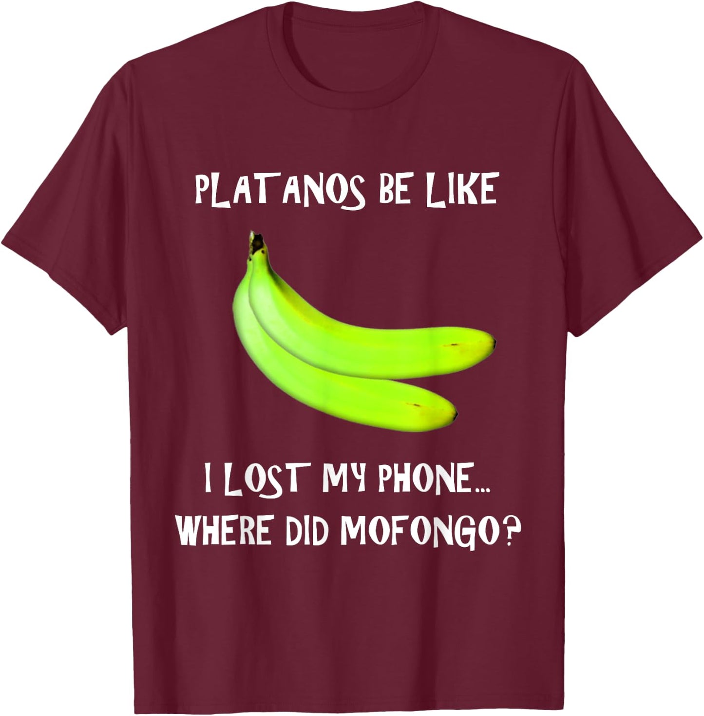 Puerto Rico Shirt - Camisa de Puerto Rico - Meme Mofongo T-Shirt - T-Shirt | Maroon
